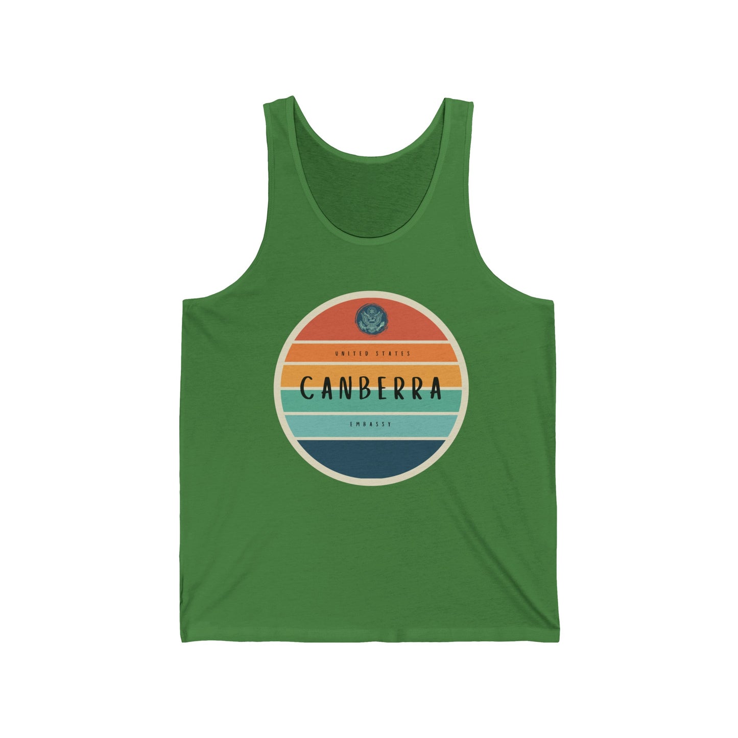 Setting Sun Tank Top: Canberra