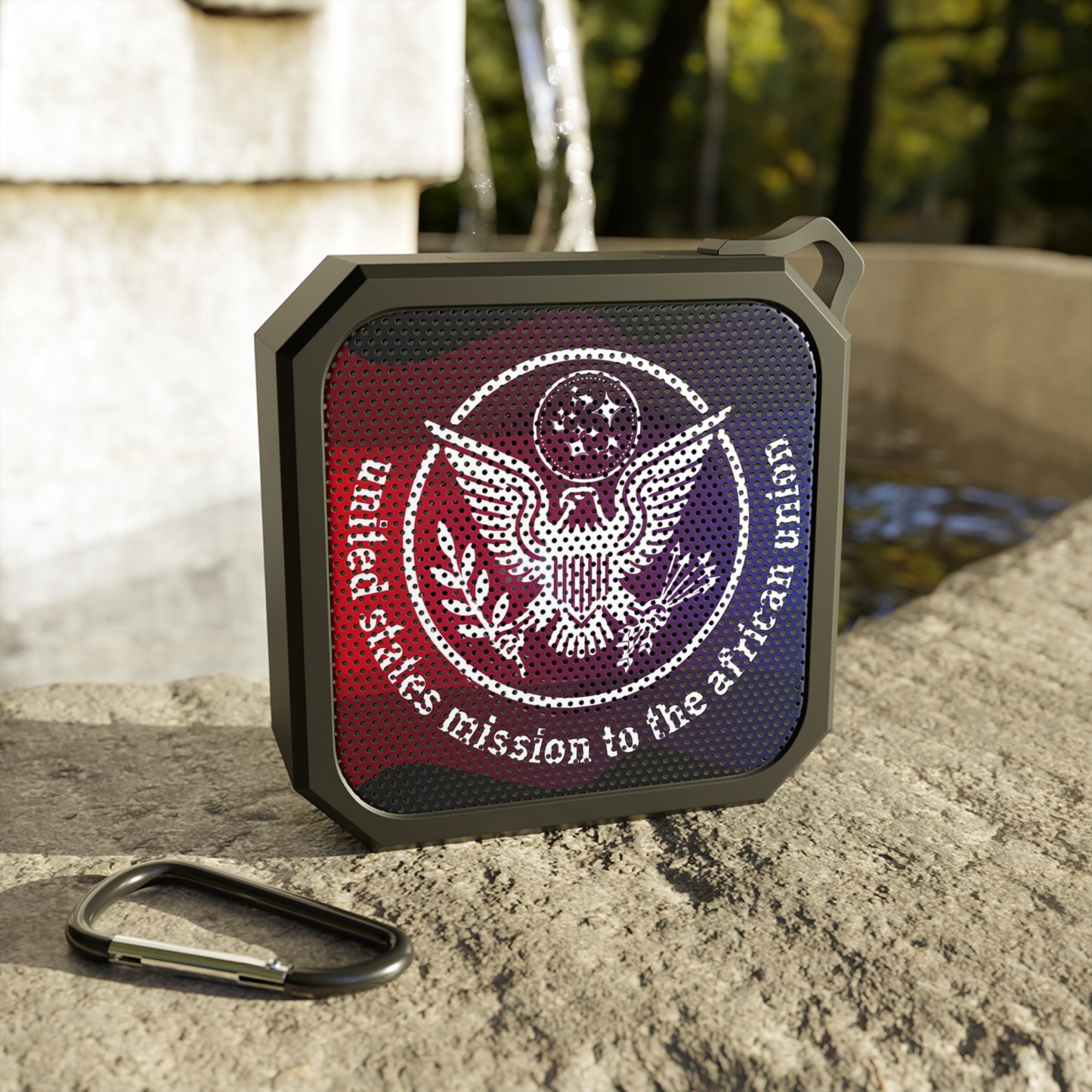 Red White and Blue, Outdoor Bluetooth Speaker: African Union