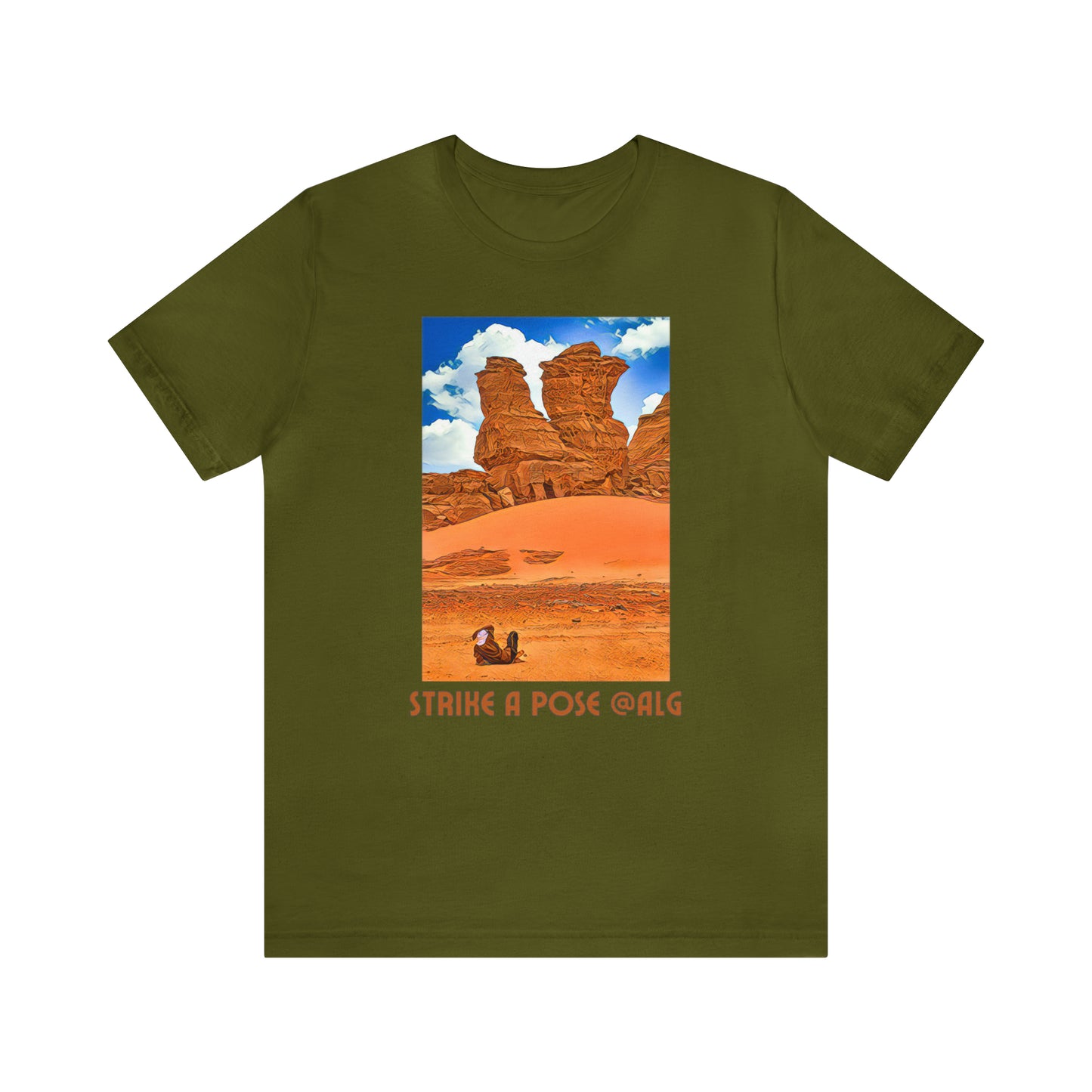 Comfy Short Sleeve T-Shirt: Algiers