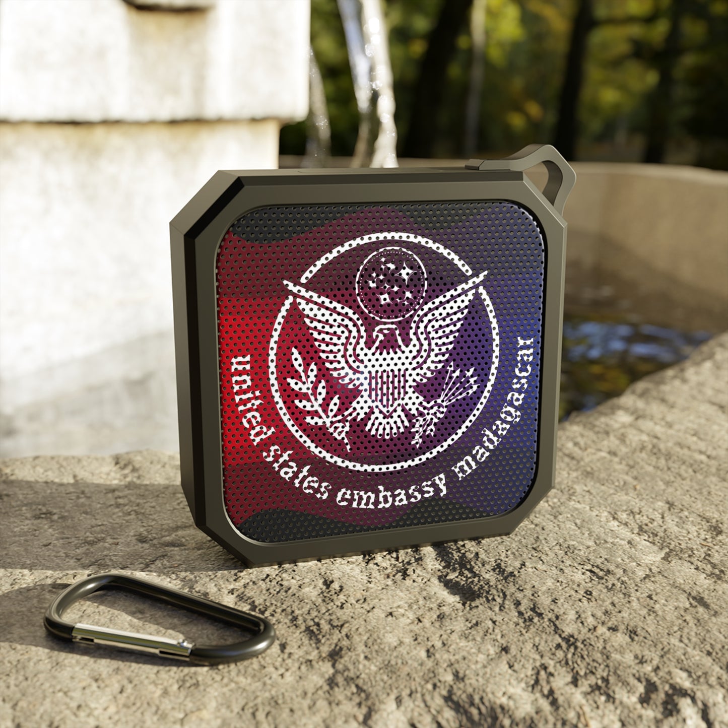 Red White and Blue, Outdoor Bluetooth Speaker: Madagascar