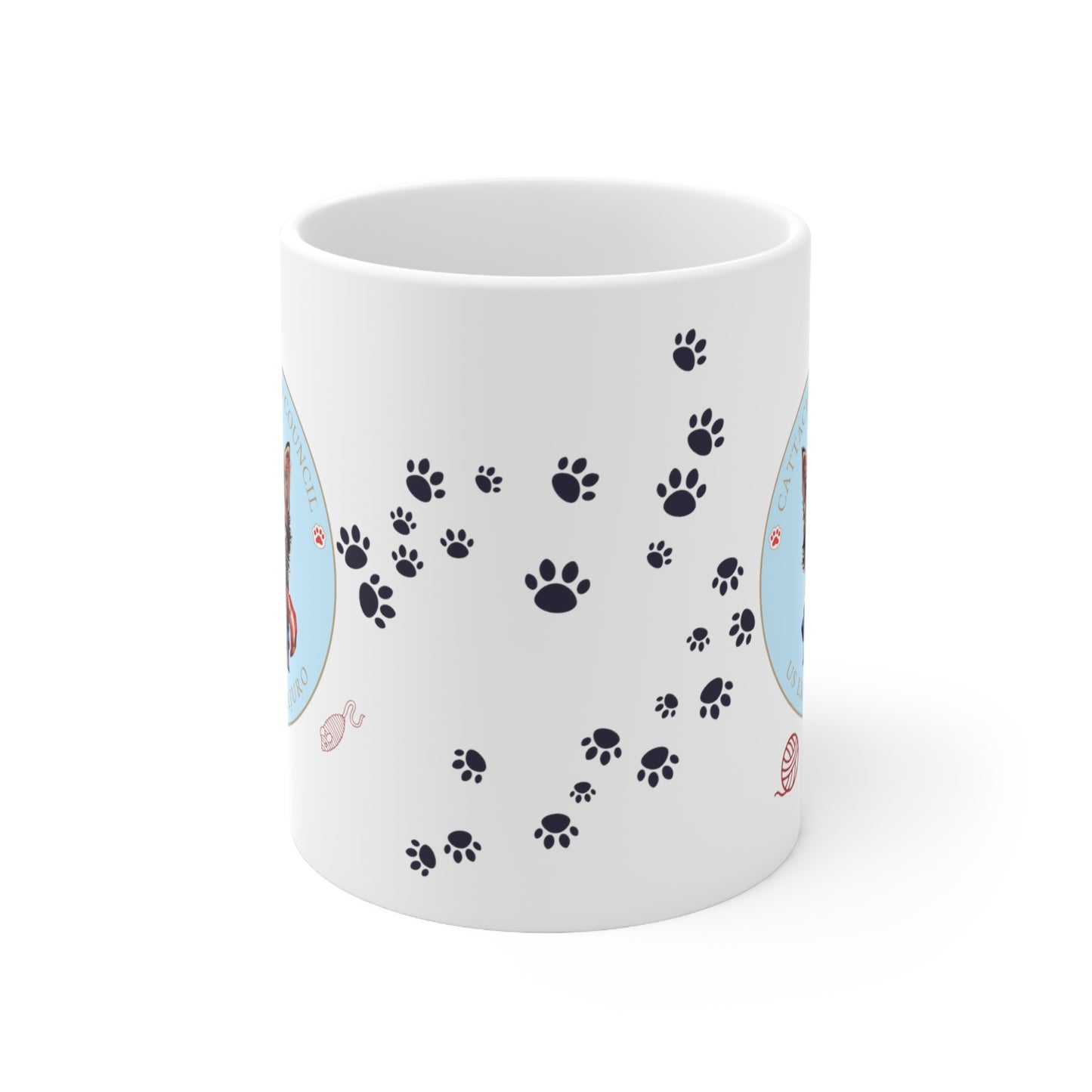 Cattache Mug, Tabby: Majuro