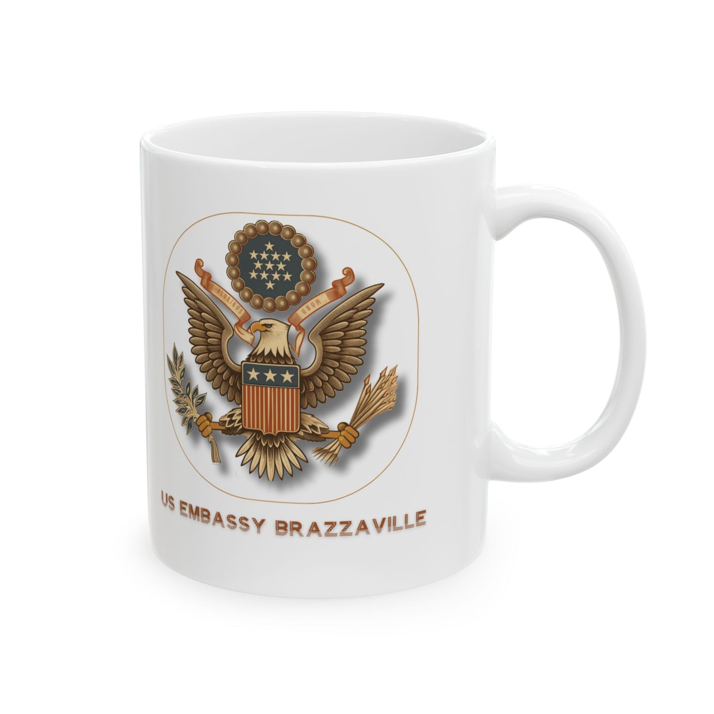 Vintage Great Seal Coffee Mug: Brazzaville