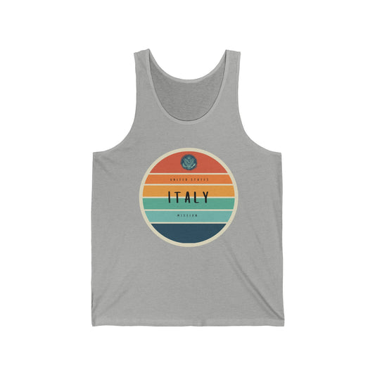 Setting Sun Tank Top: Italy