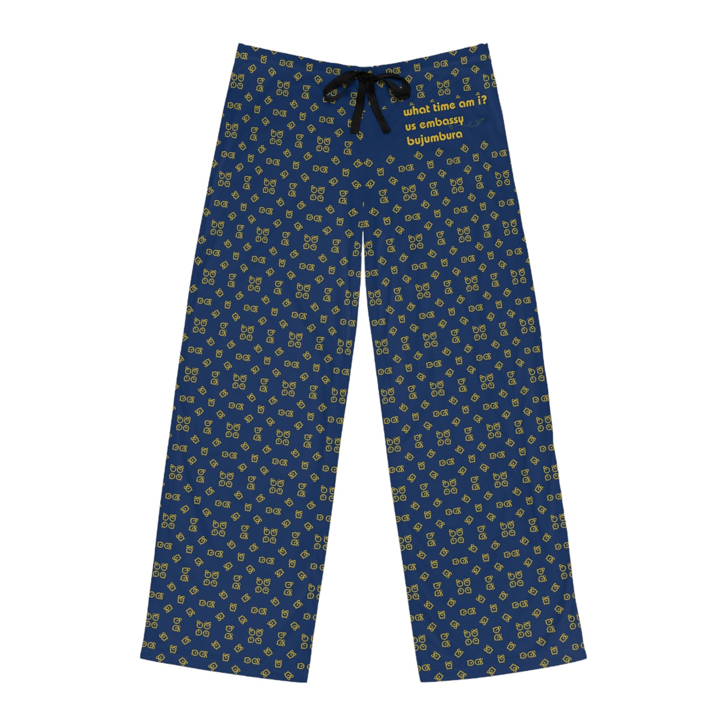 For the Jetlag Addict in Him, Men's Pajamas: Bujumbura