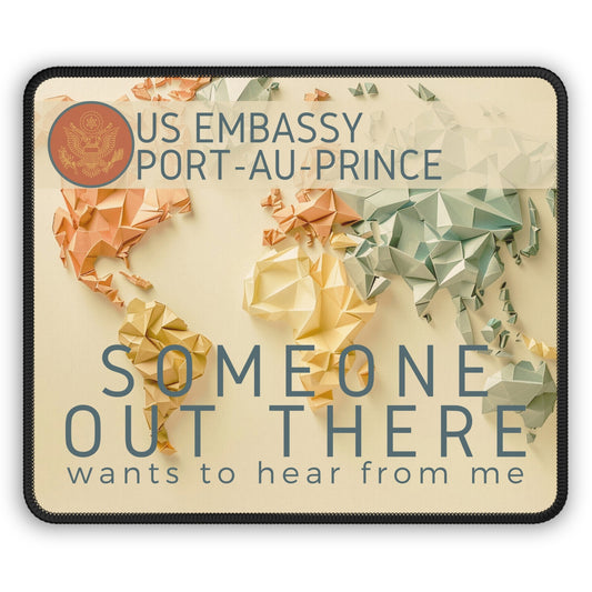 Gorgeous Reminder Mouse Pad: Port au Prince