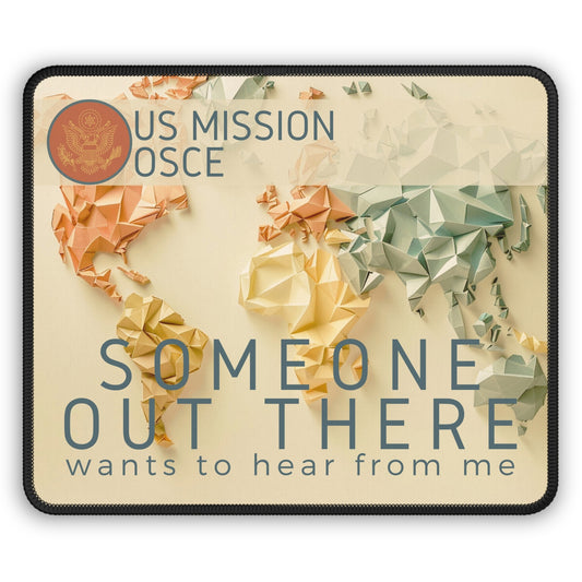 Gorgeous Reminder Mouse Pad: OSCE