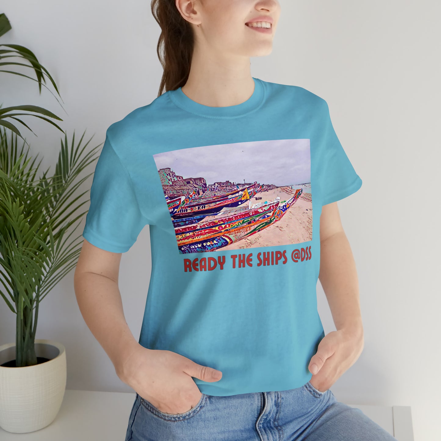 Comfy Short Sleeve Fun T-Shirt: Dakar