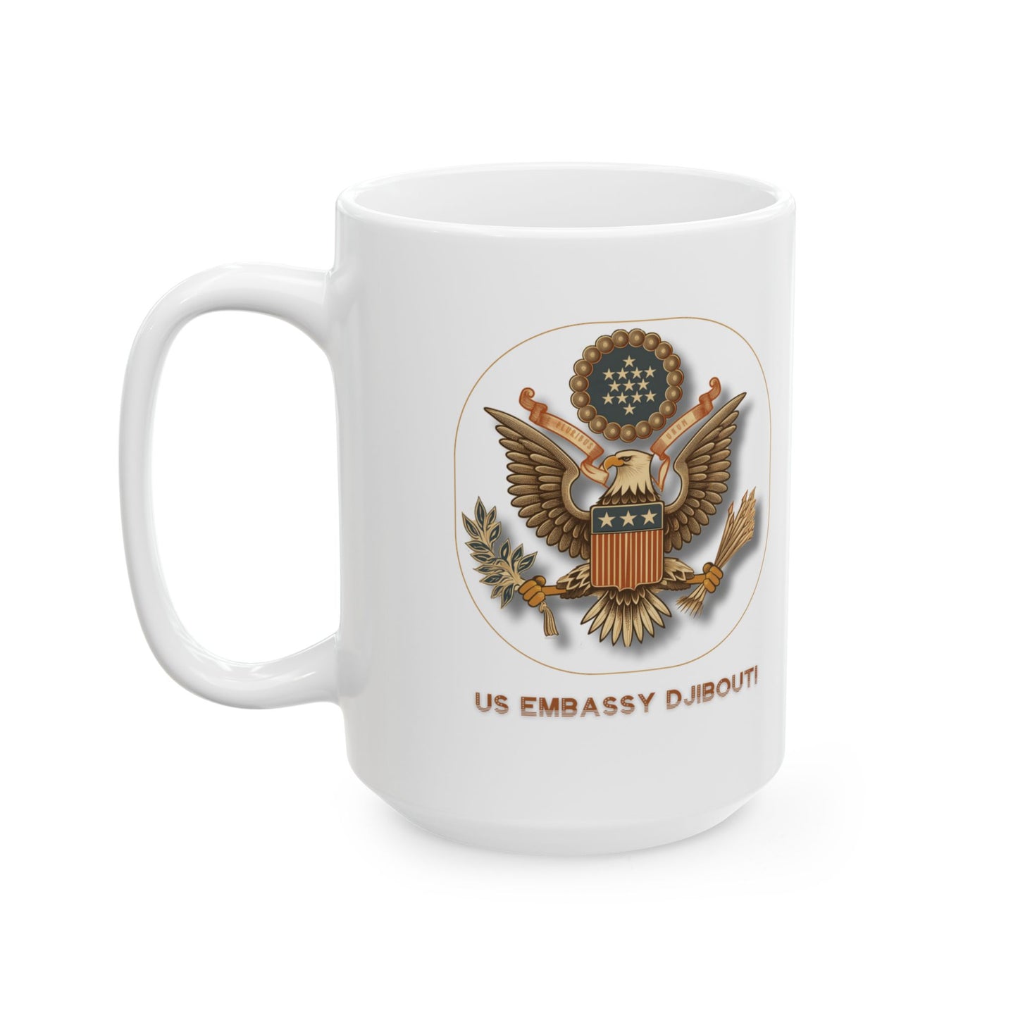 Vintage Great Seal Coffee Mug: Djibouti