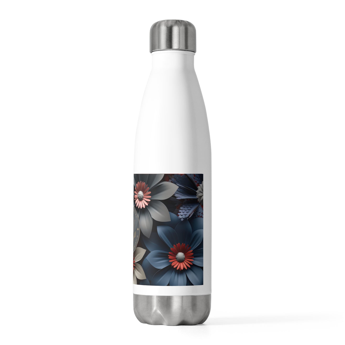 3D Beauty Blooming Stainless Steel Bottle: Global