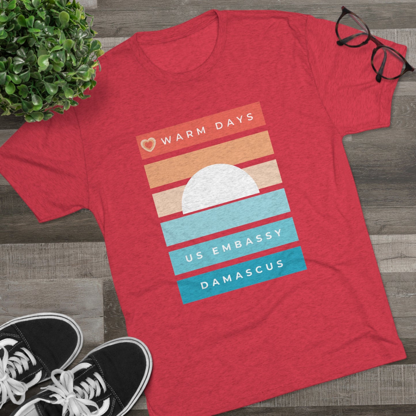 Warm Days T-Shirt: Damascus