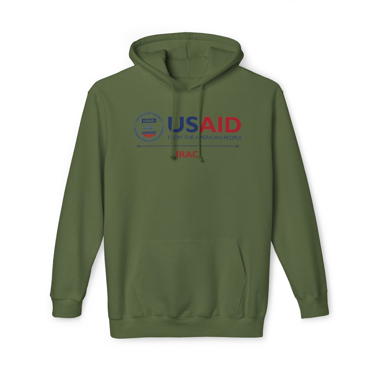 Made in the USA Hoodie, USAID: Iraq