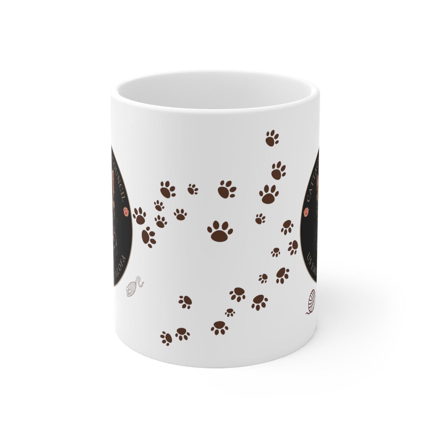 Cattache Mug, Calico: Nuku'Alofa