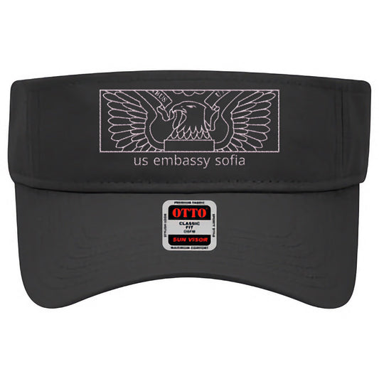 Modern Embroidered Visor: Sofia