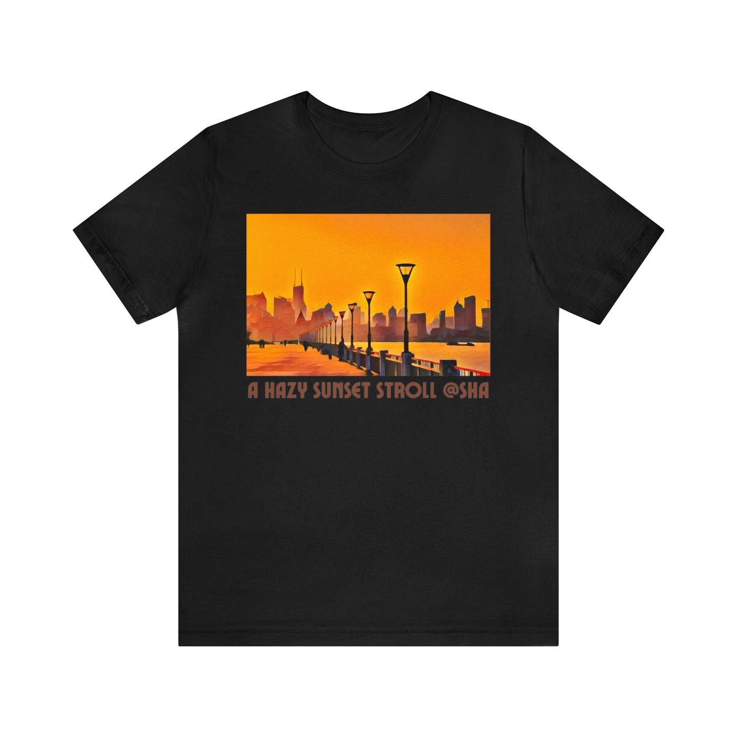 Comfy Short Sleeve T-Shirt: Shanghai