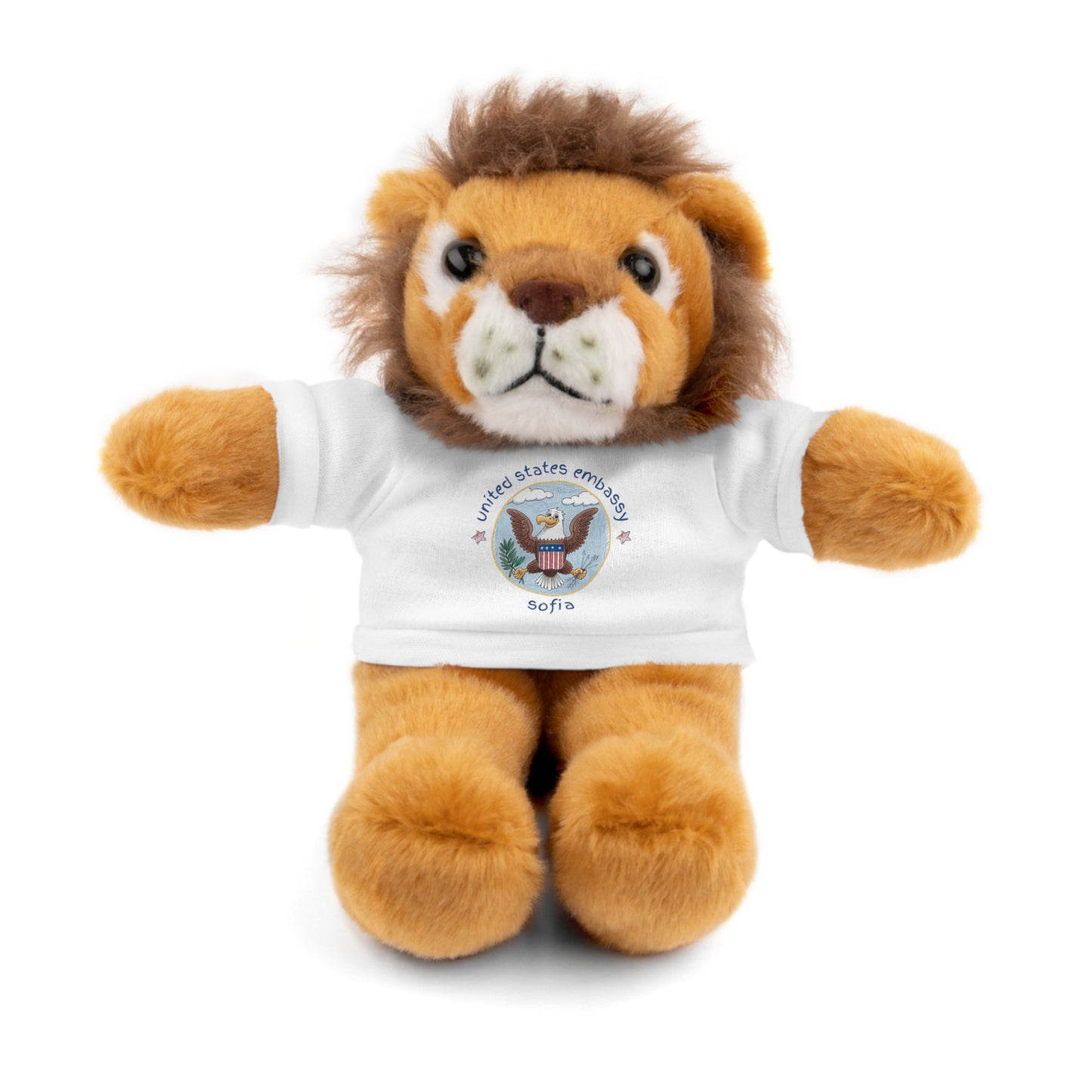 Cutest Ever Stuffed Animal With Post Tee: Sofia