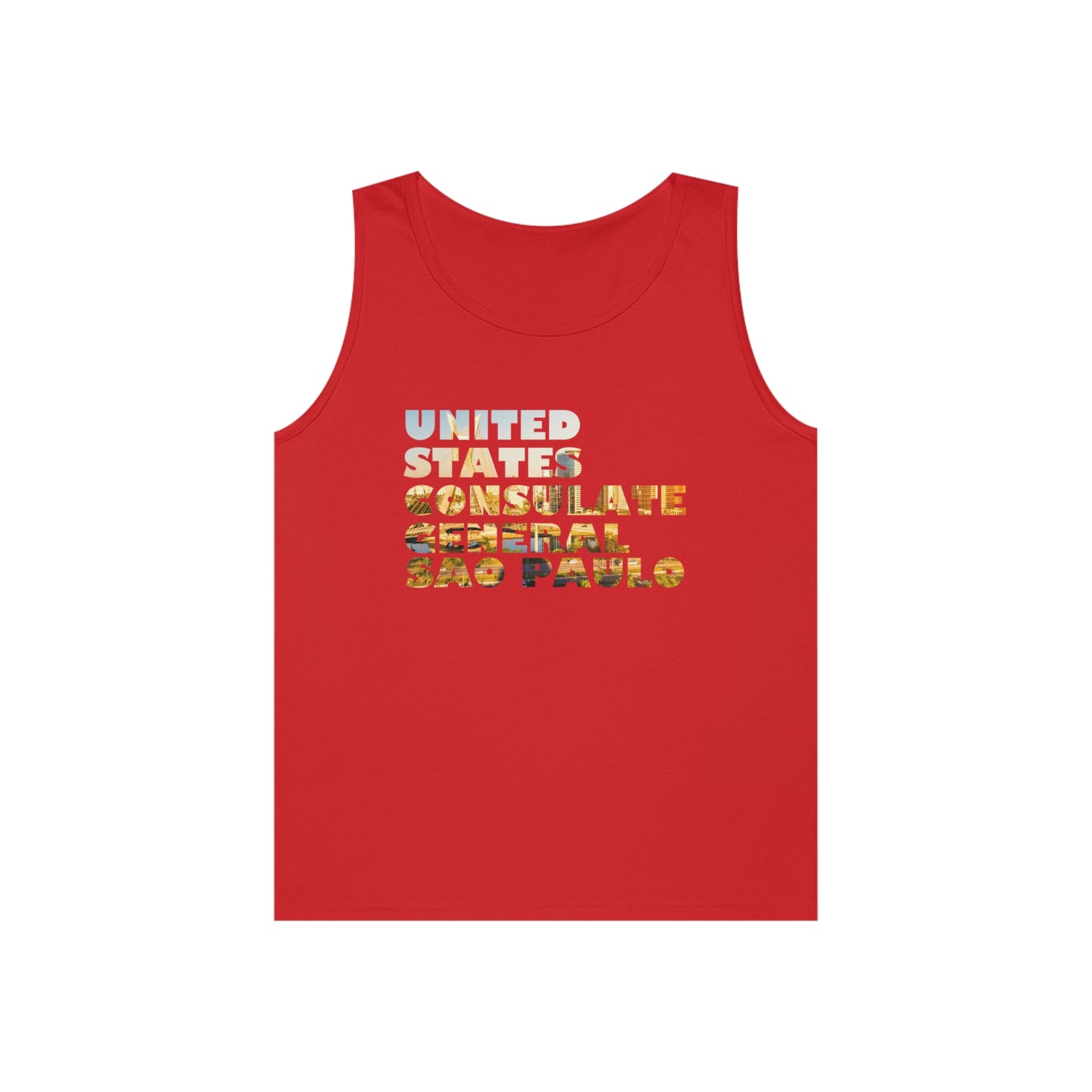 Read the Lines Tank Top: Sao Paulo