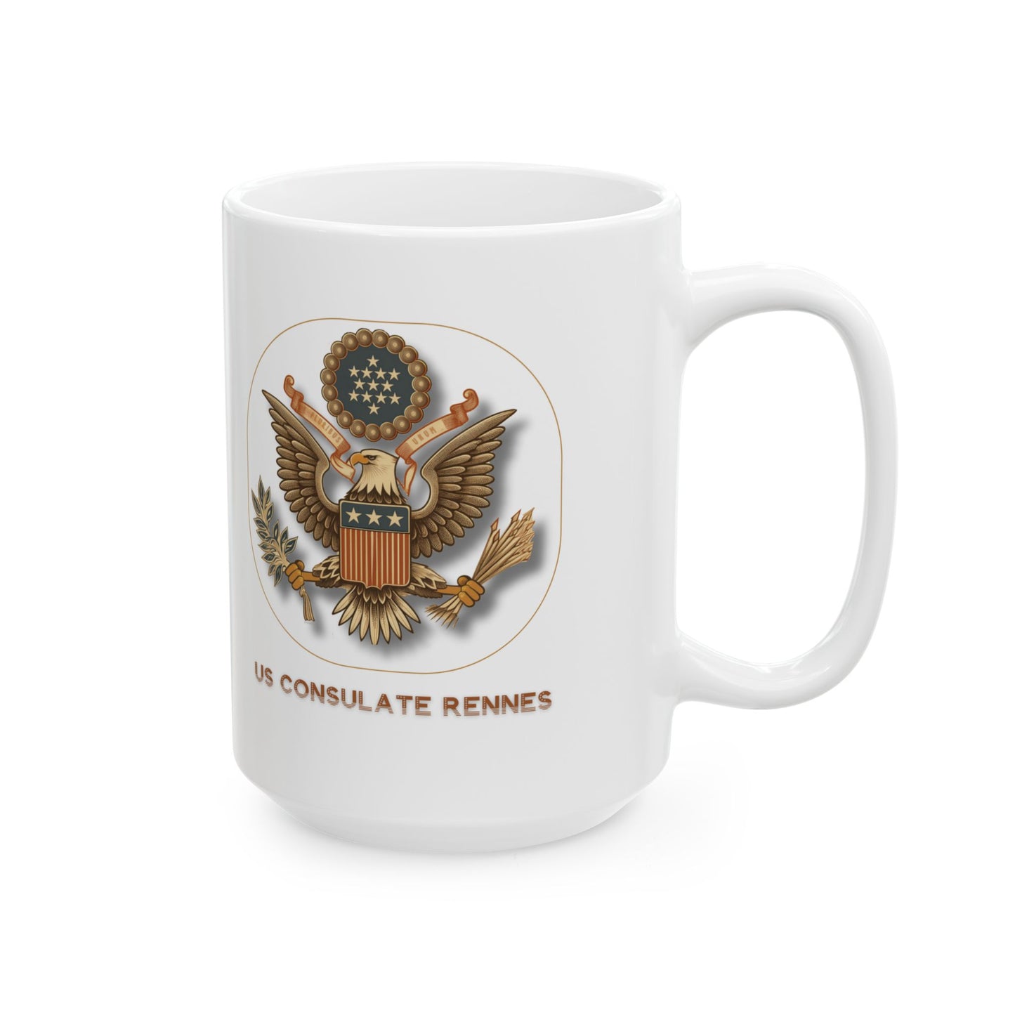 Vintage Great Seal Coffee Mug: Rennes