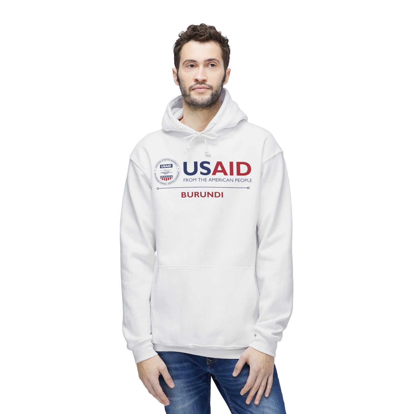 Made in the USA Hoodie, USAID: Burundi