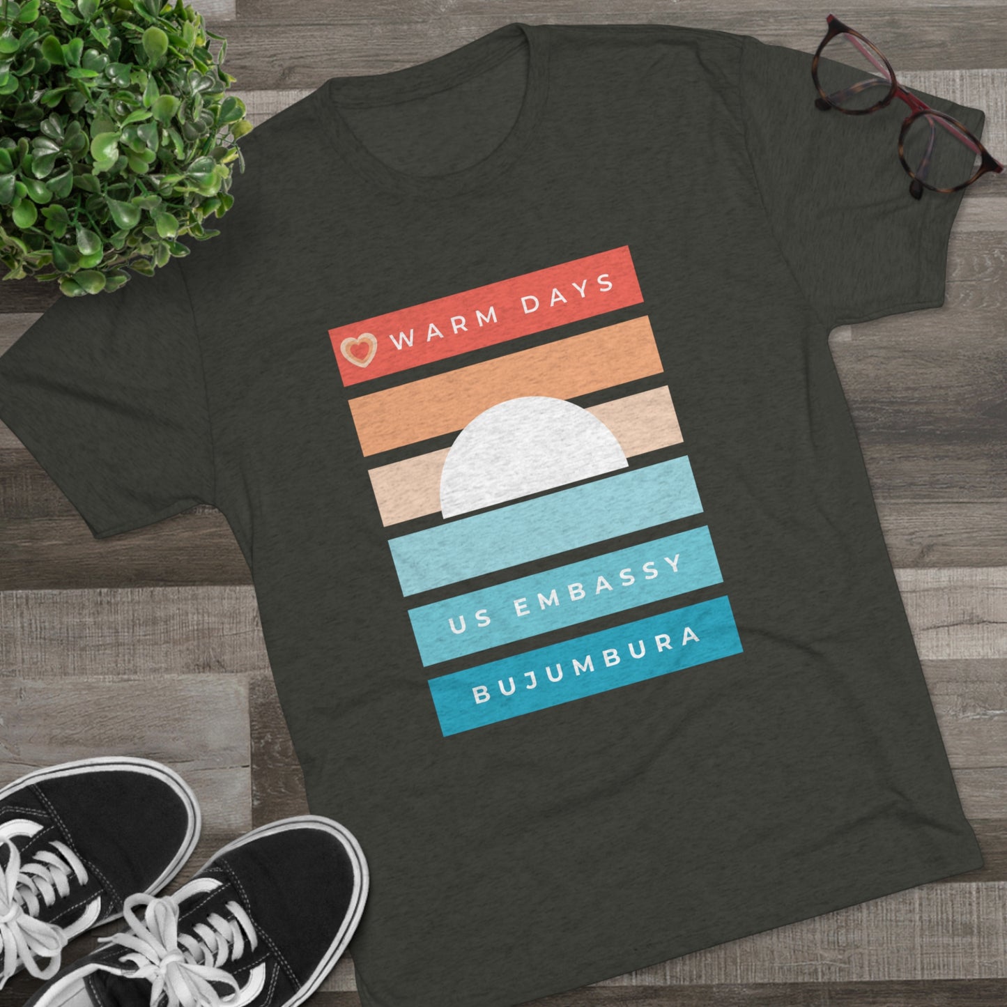 Warm Days T-Shirt: Bujumbura