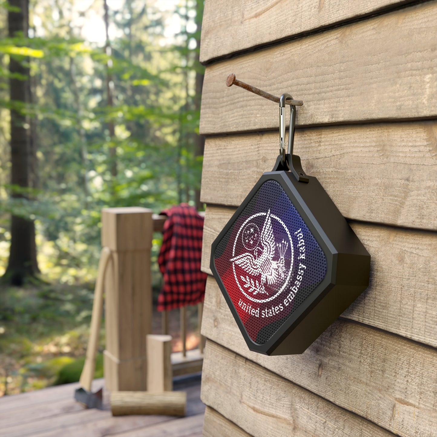 Red White and Blue, Outdoor Bluetooth Speaker: Kabul