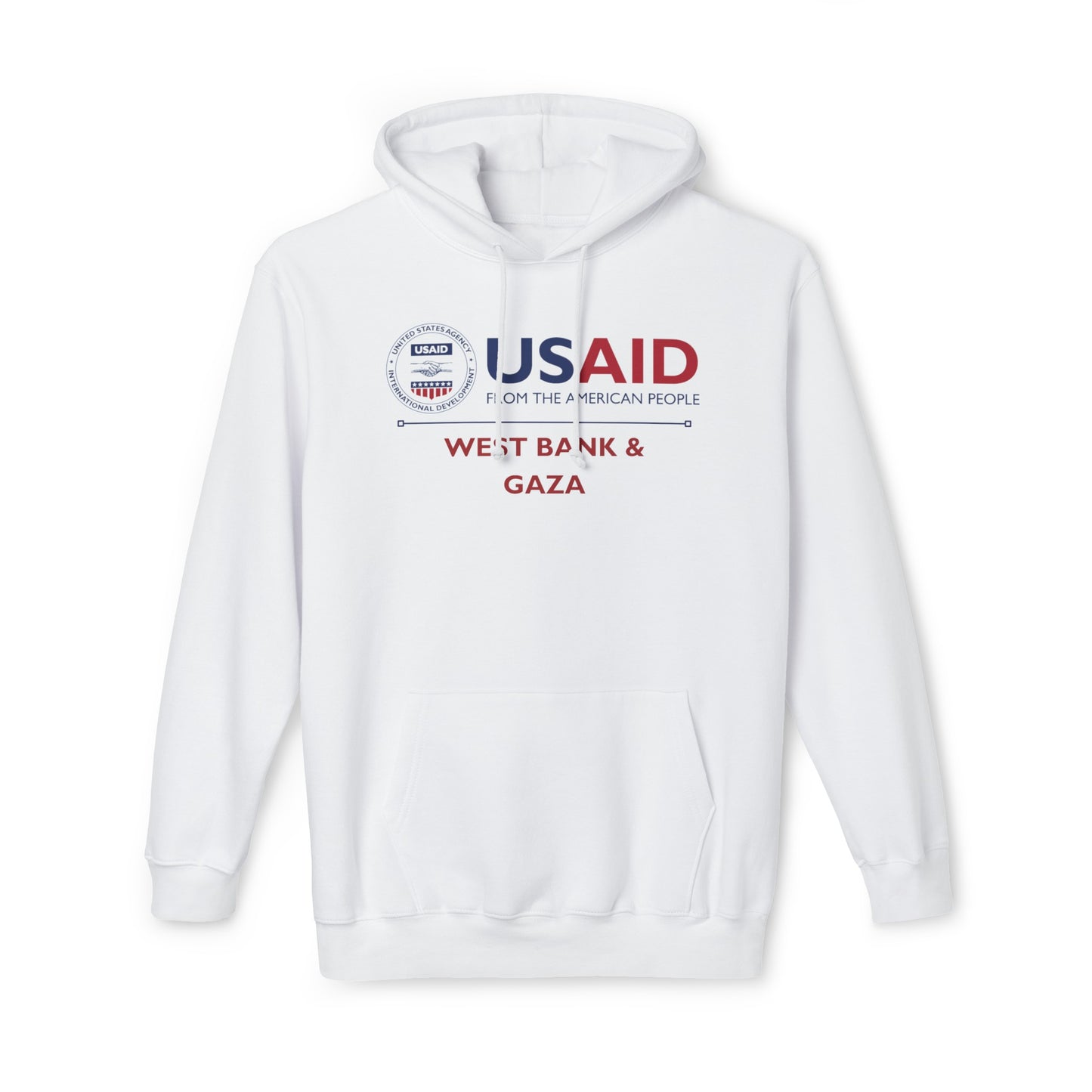 Made in the USA Hoodie, USAID: West Bank And Gaza