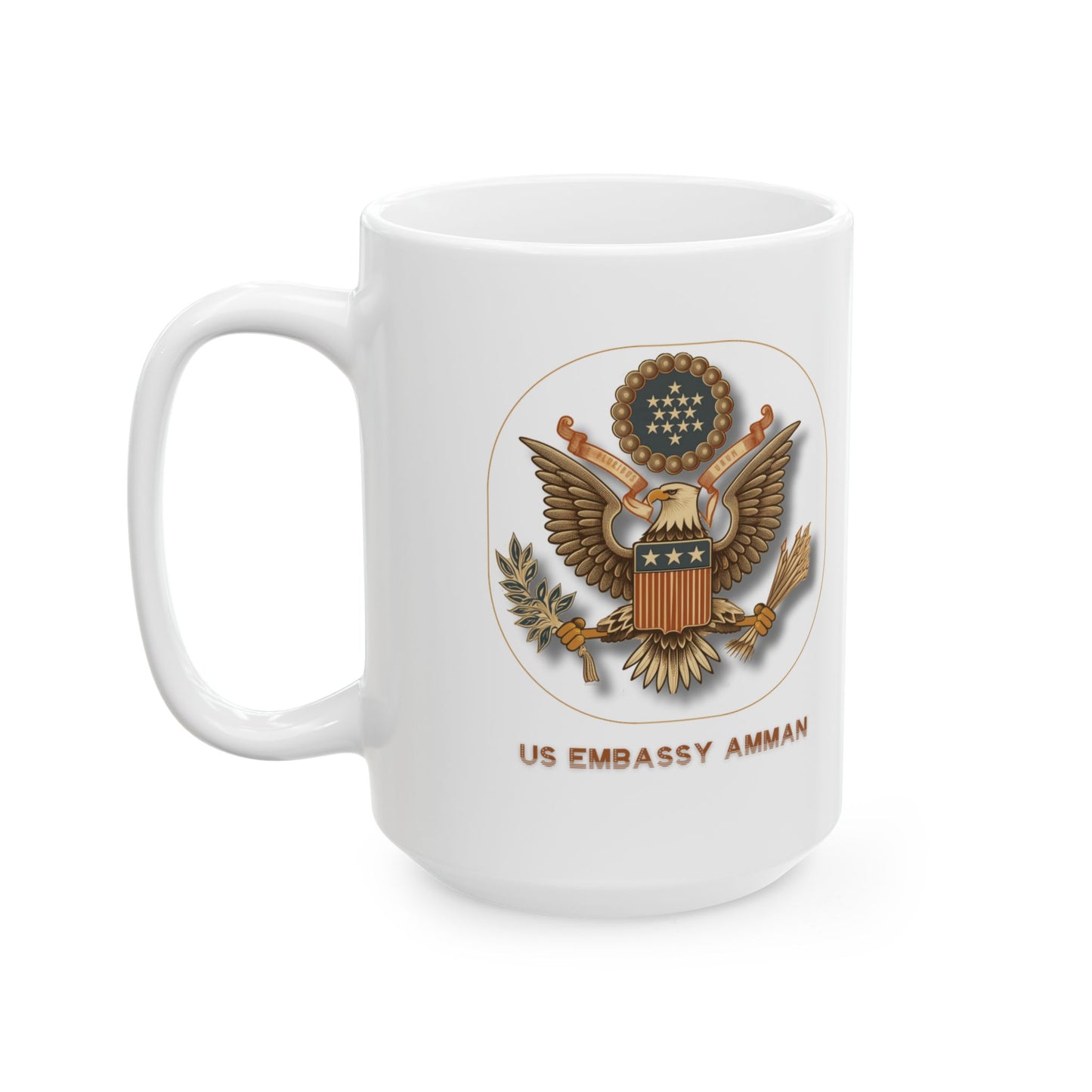 Vintage Great Seal Coffee Mug: Amman