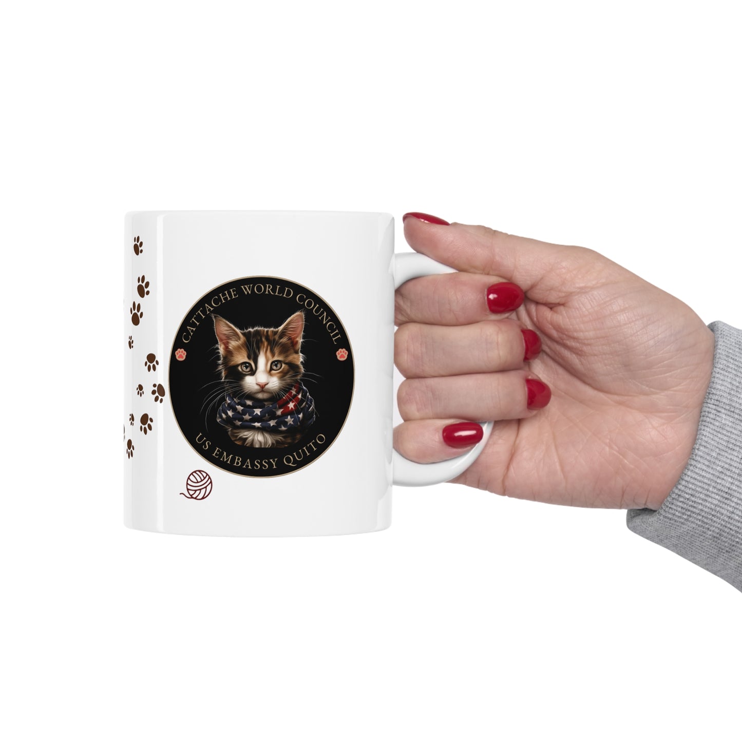 Cattache Mug, Calico: Quito