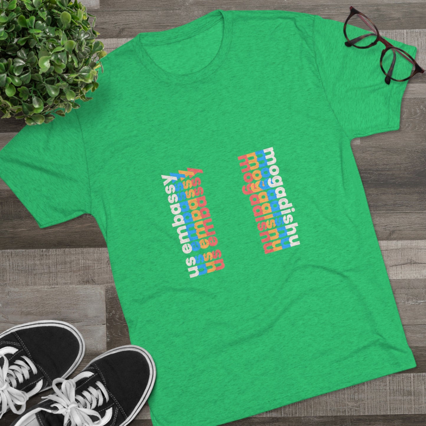 Retro Verso T-Shirt: Mogadishu