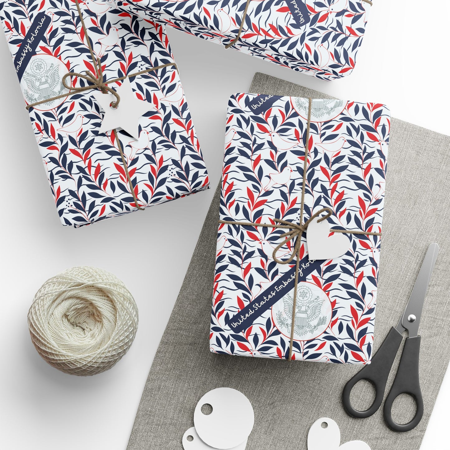 Finding Peace Wrapping Paper: Kolonia