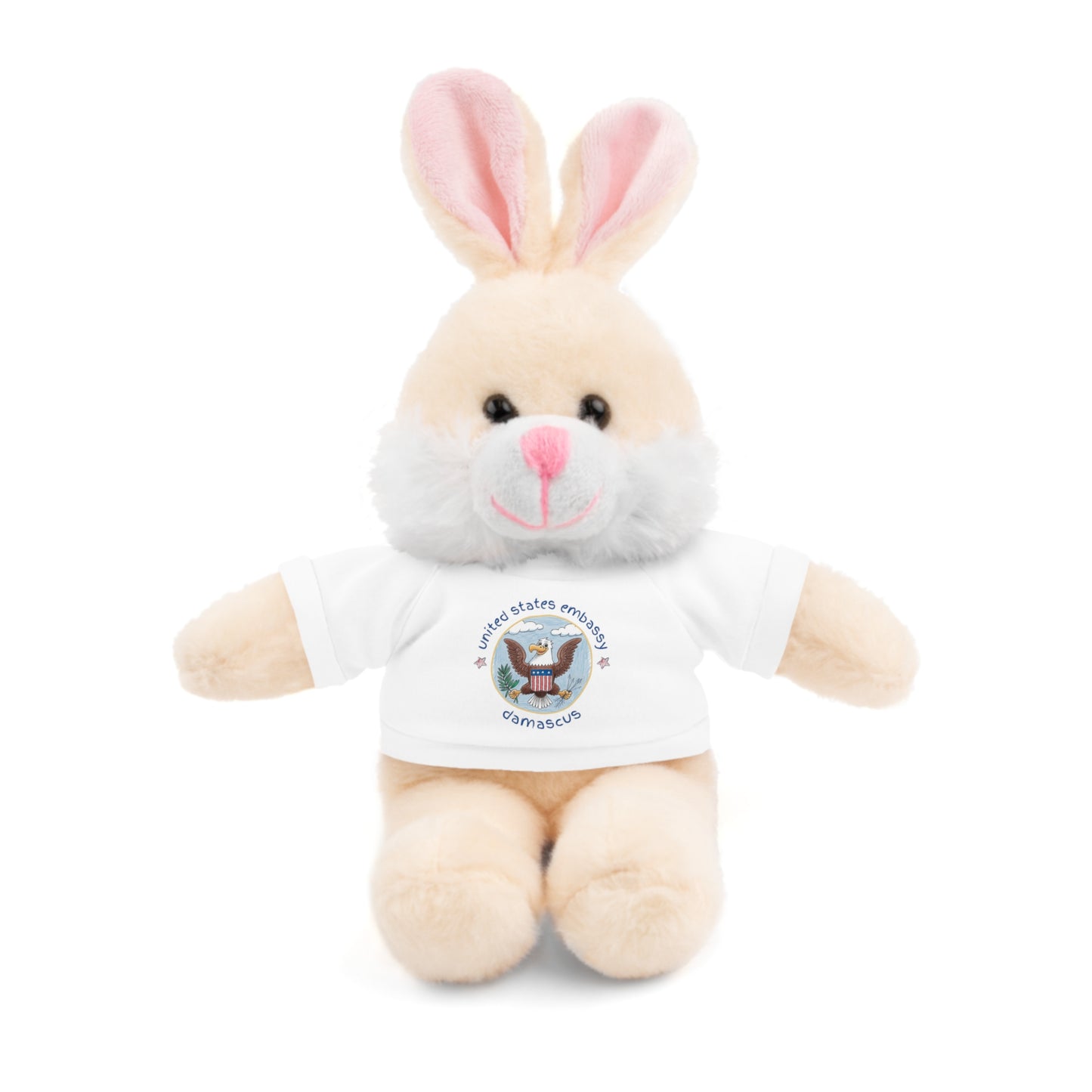 Cutest Ever Stuffed Animal With Post Tee: Damascus