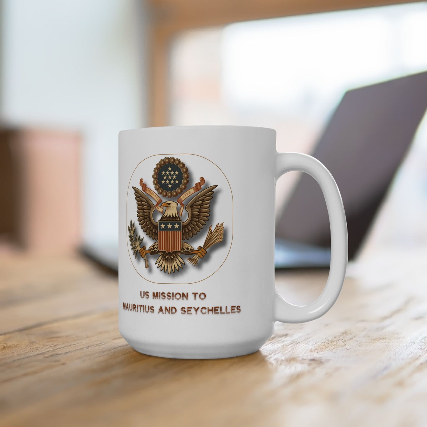 Vintage Great Seal Coffee Mug: Mauritius and Seychelles