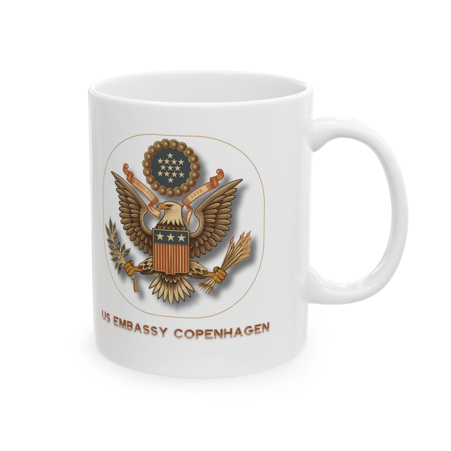 Vintage Great Seal Coffee Mug: Copenhagen