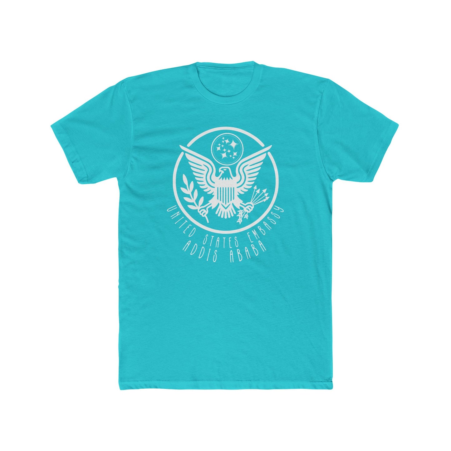 New Art Deco Cotton Crew Tee: Addis Ababa