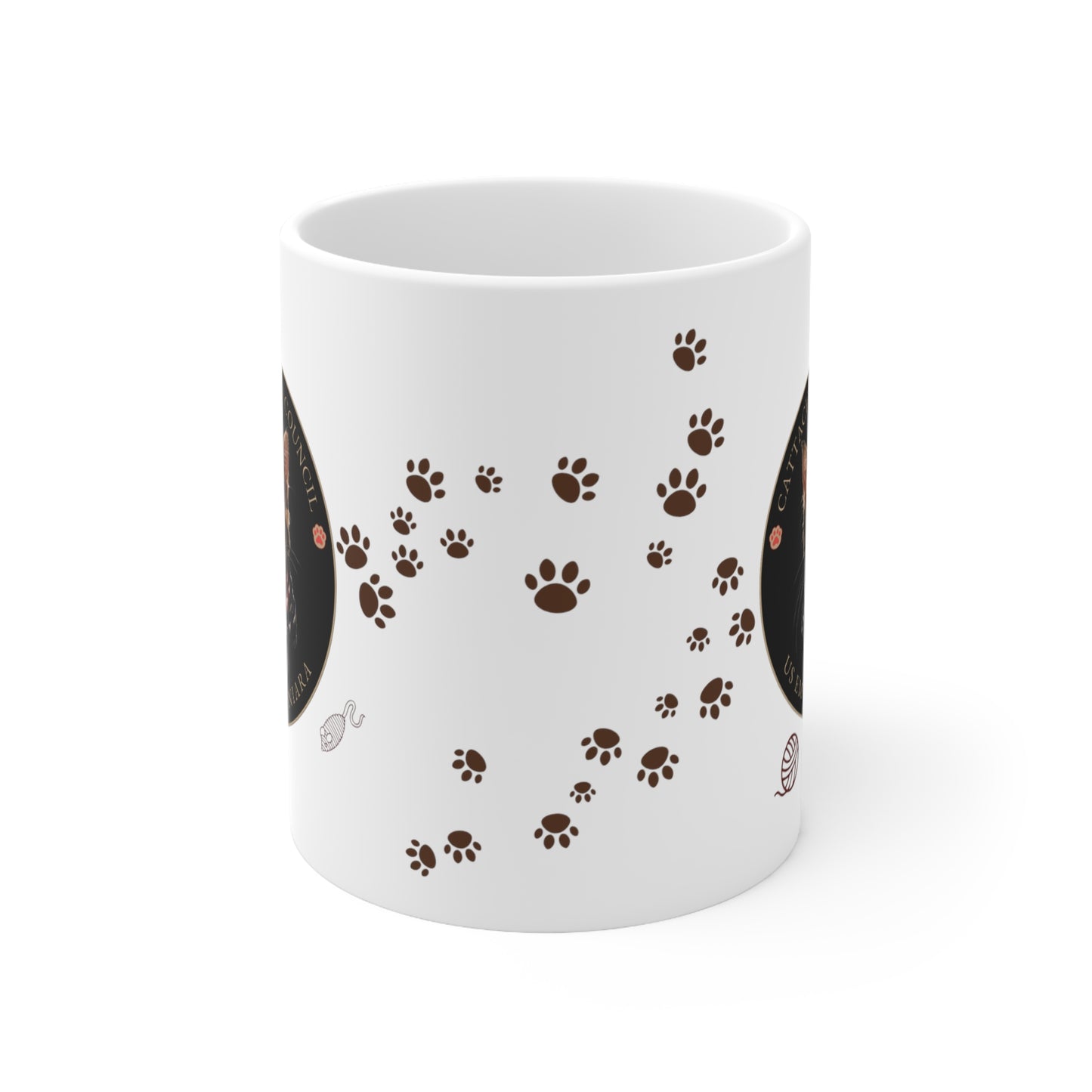 Cattache Mug, Calico: Honiara