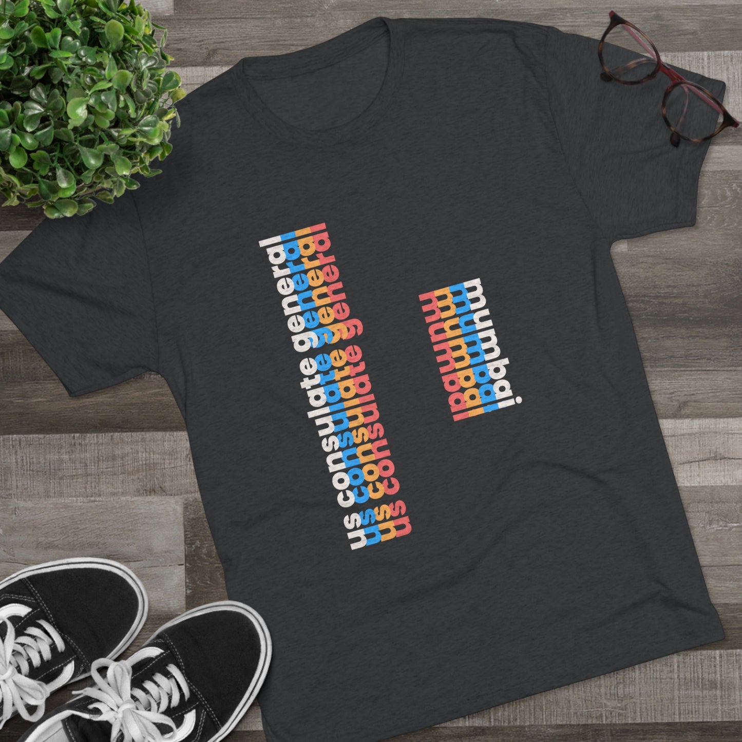 Retro Verso T-Shirt:  Mumbai