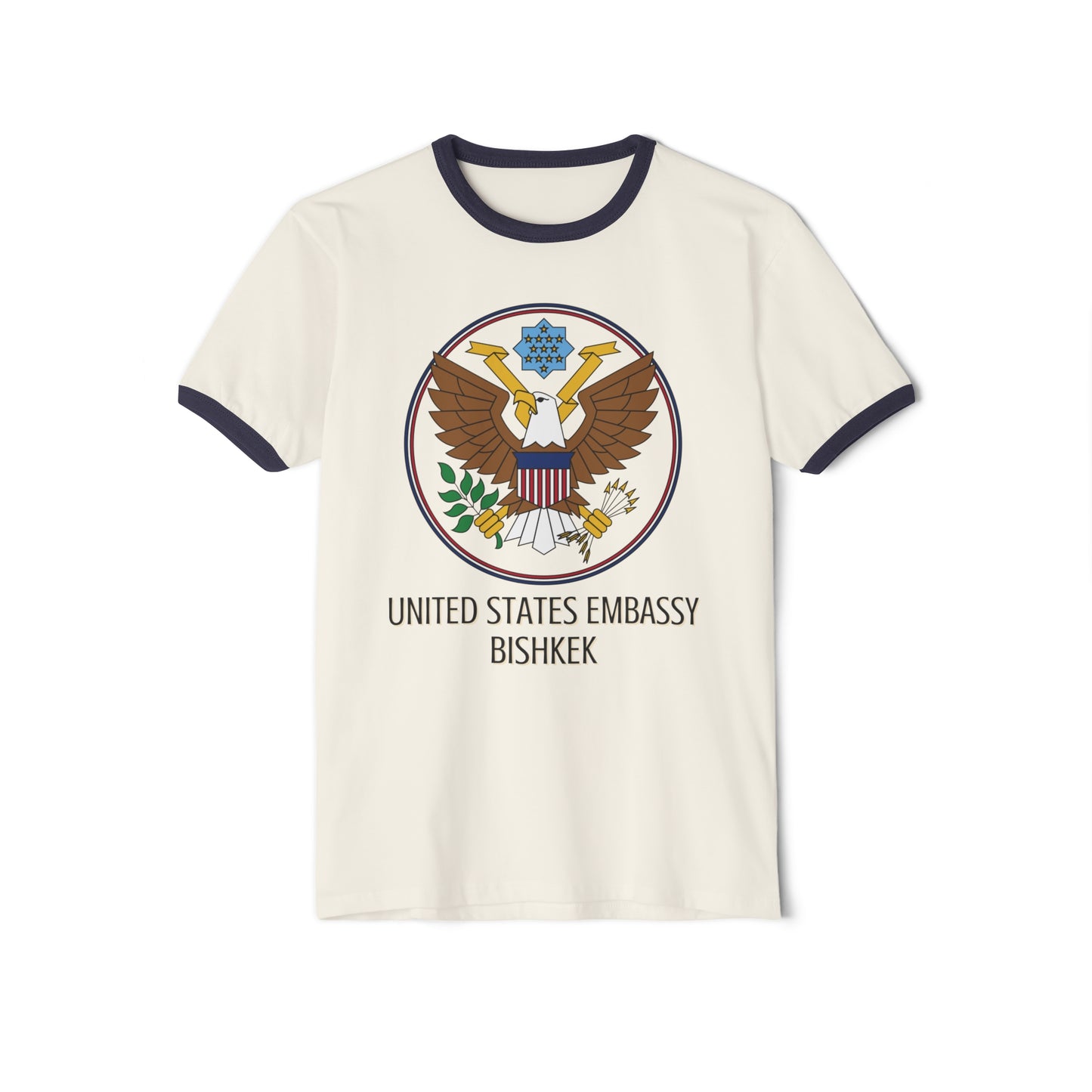 Art Deco Ringer T-Shirt: Bishkek