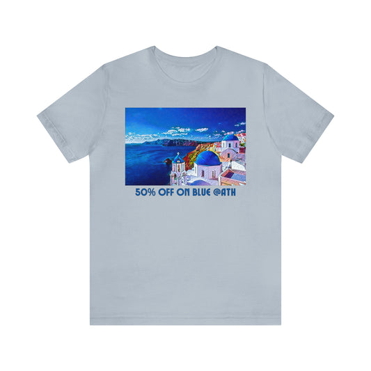 Comfy Short Sleeve T-Shirt: Greece
