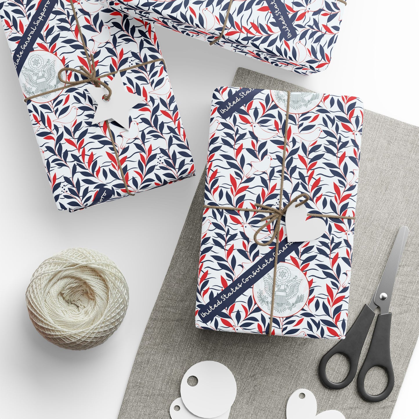 Finding Peace Wrapping Paper: Sapporo