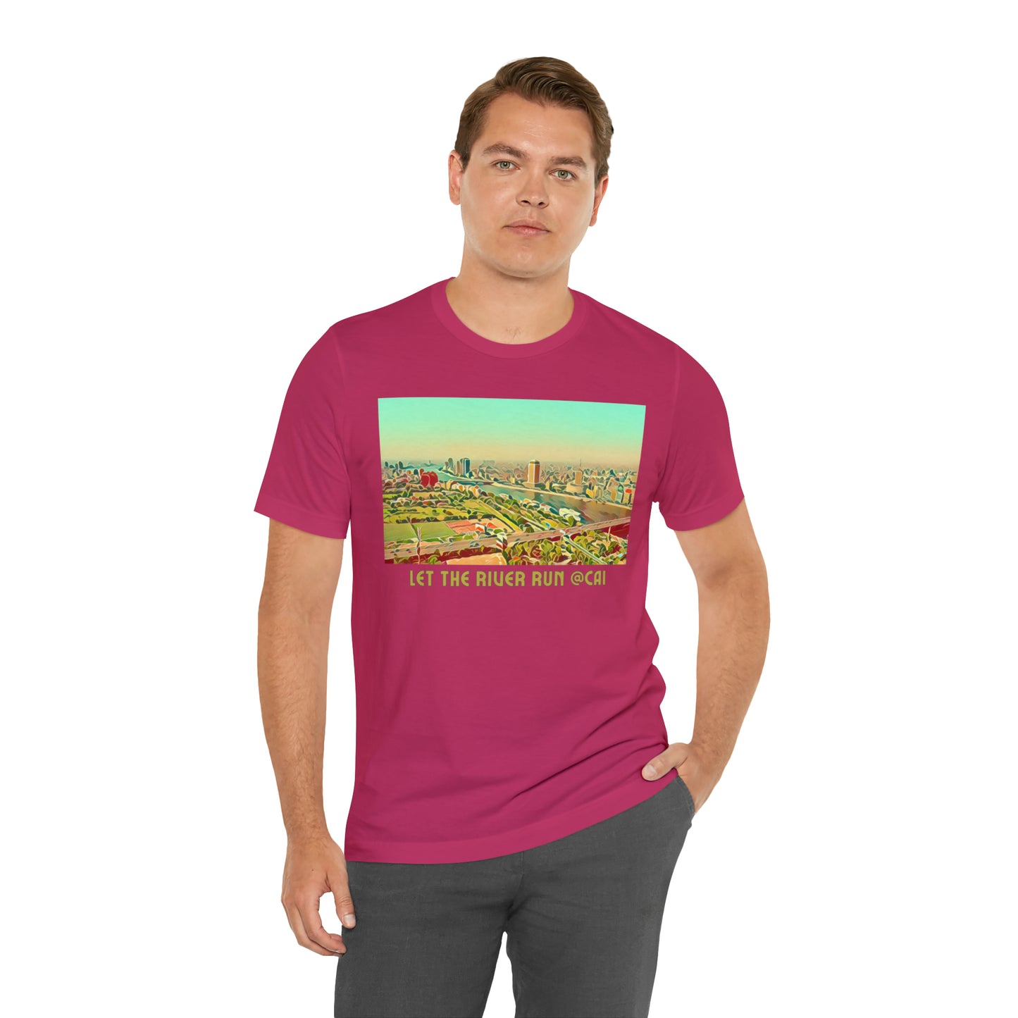 Comfy Short Sleeve T-Shirt: Cairo