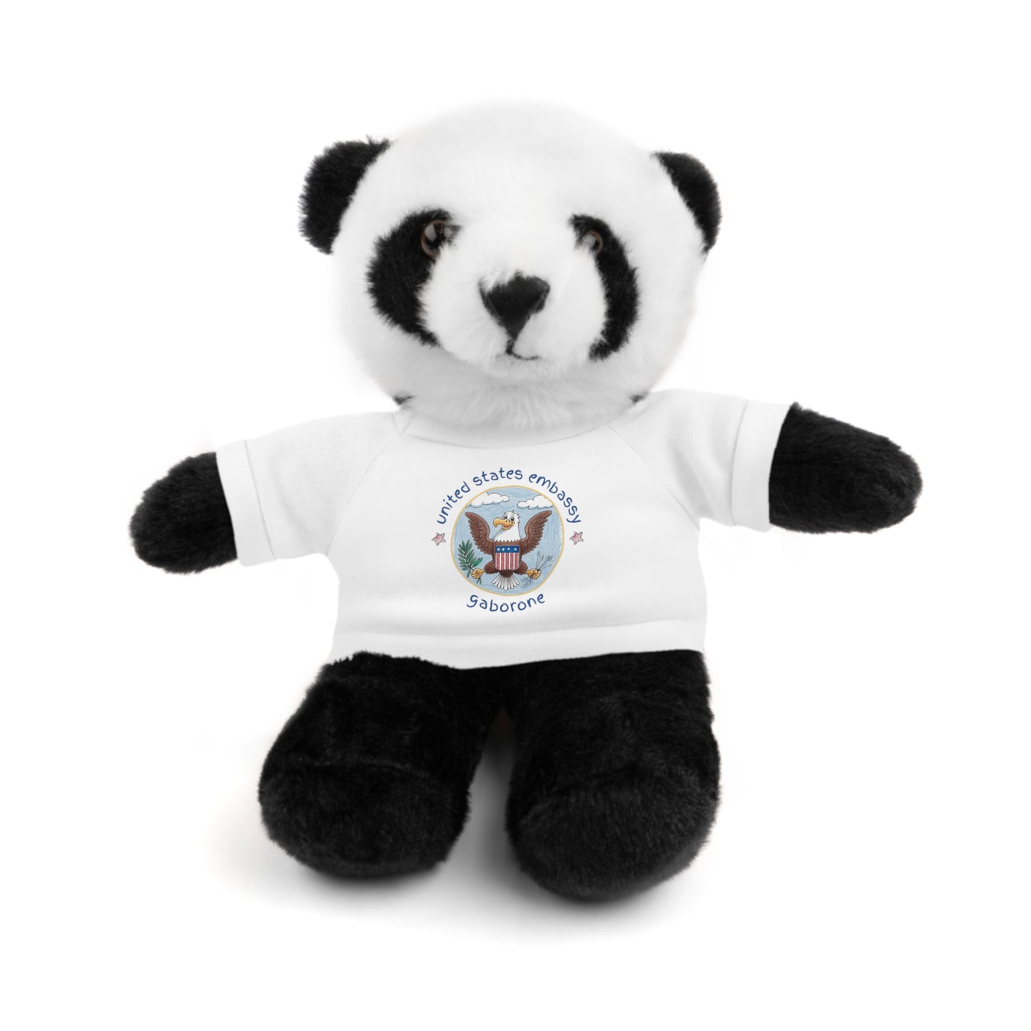 Cutest Ever Stuffed Animal With Post Tee: Gaborone