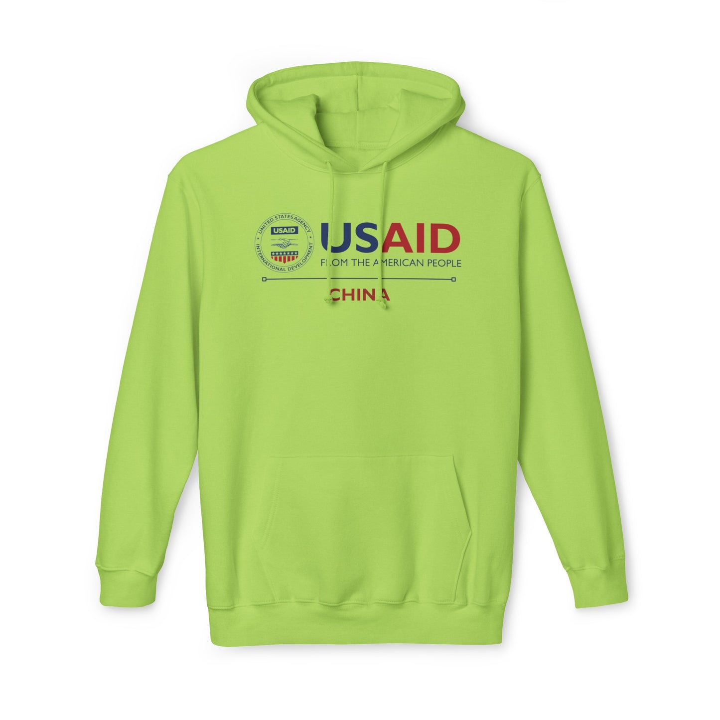 Made in the USA Hoodie, USAID: China