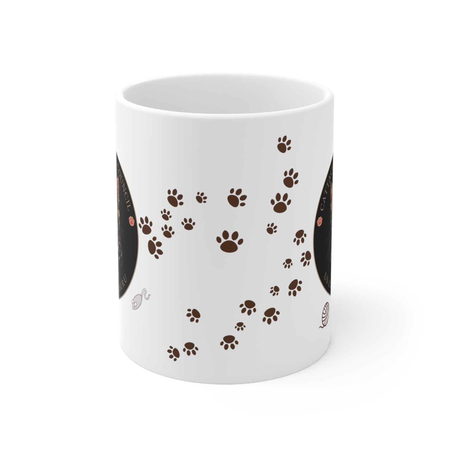 Cattache Mug, Calico: Maseru