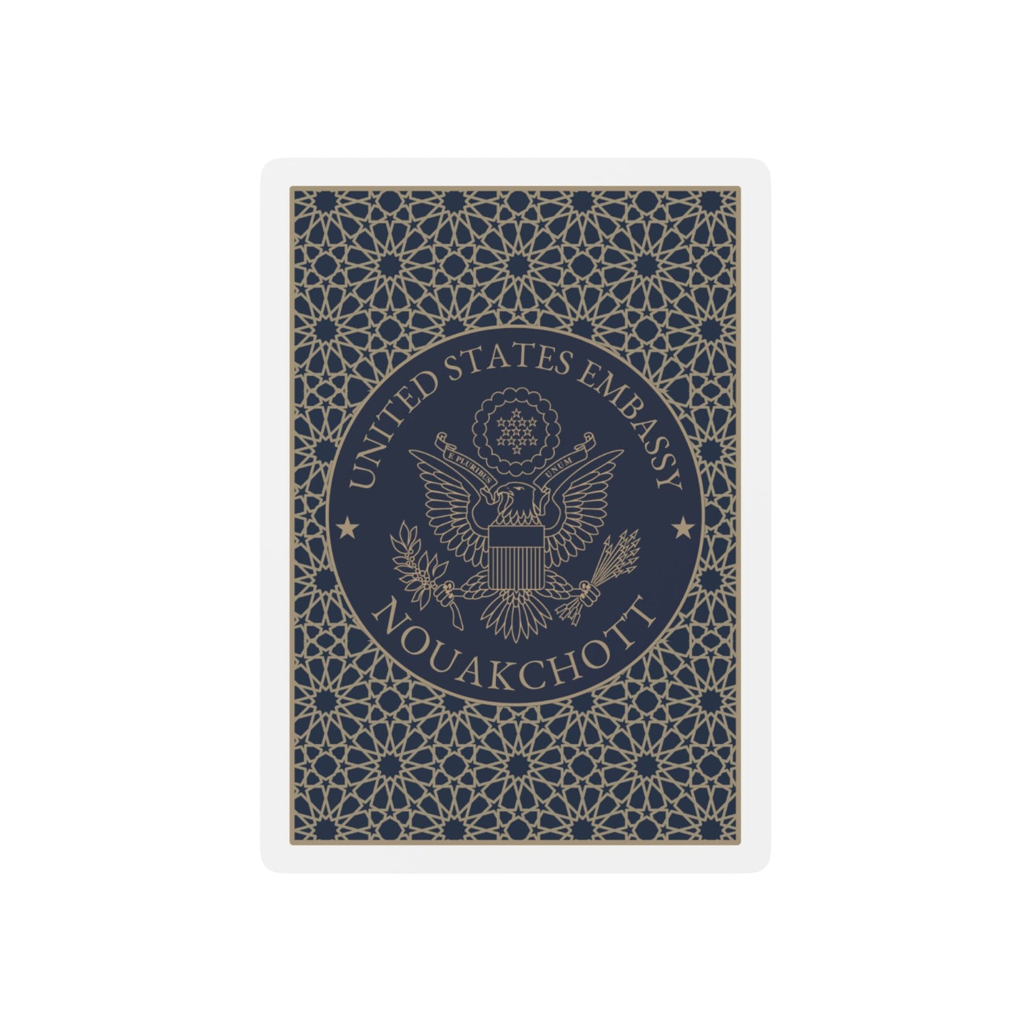 Elegant Playing Cards: Nouakchott