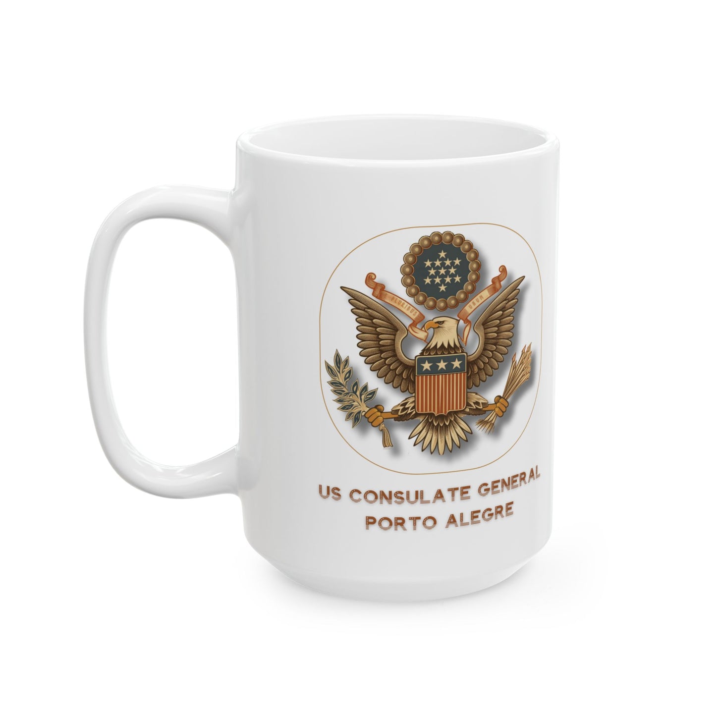 Vintage Great Seal Coffee Mug: Porto Alegre