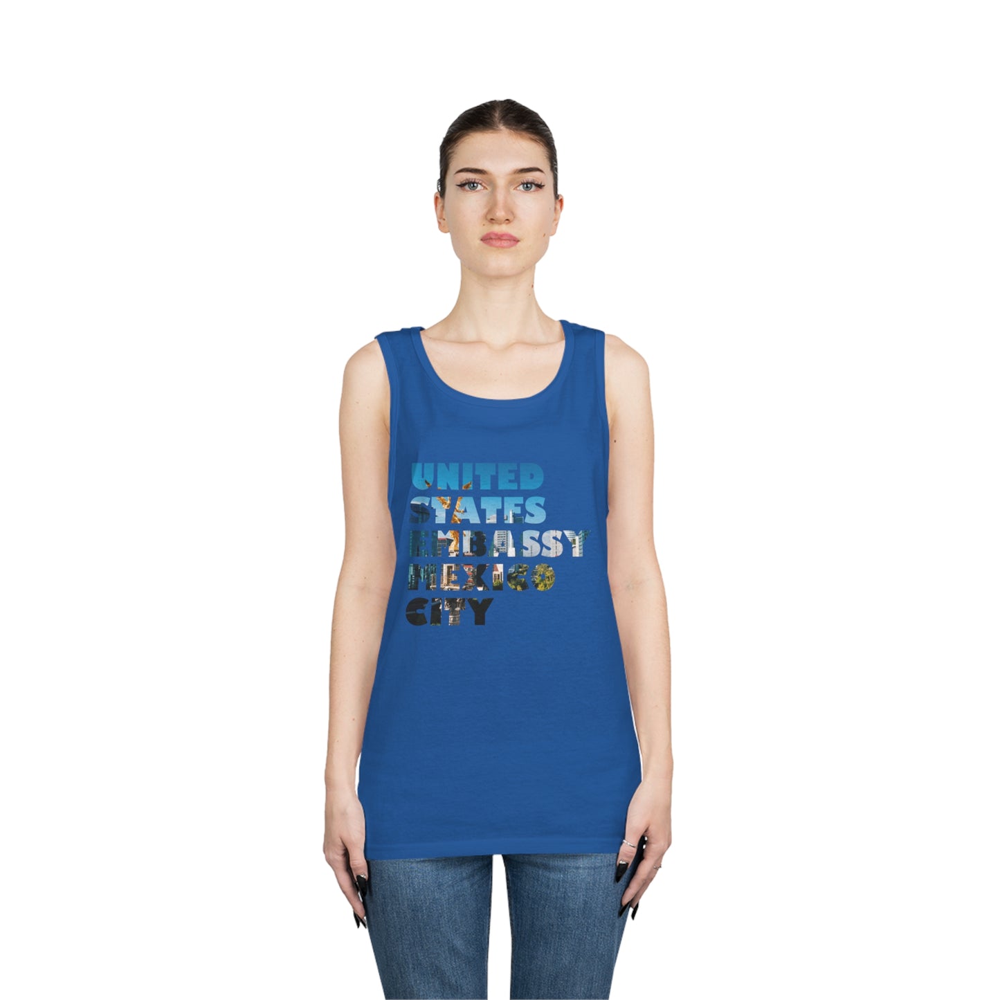 Read the Lines Tank Top: Mexico City