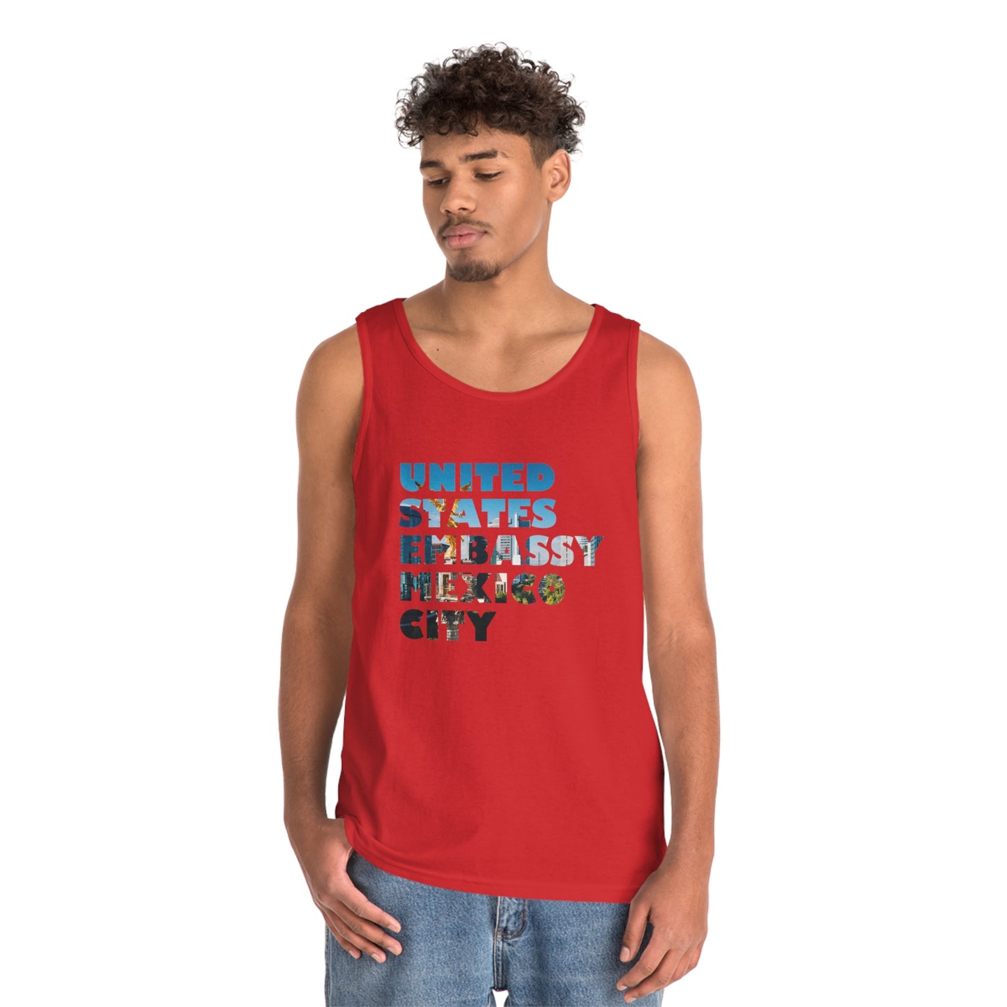 Read the Lines Tank Top: Mexico City