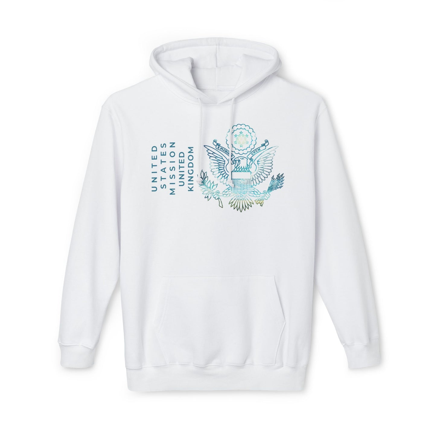Modern, Made in the USA Hoodie: United Kingdom