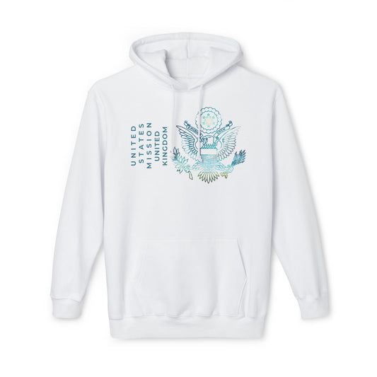 Modern, Made in the USA Hoodie: United Kingdom