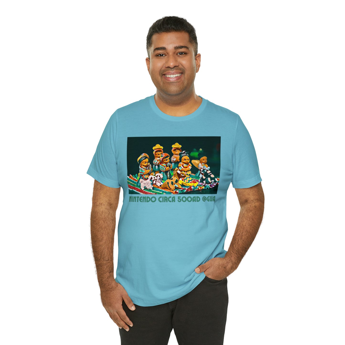 Comfy Short Sleeve Fun T-Shirt: Guatemala City