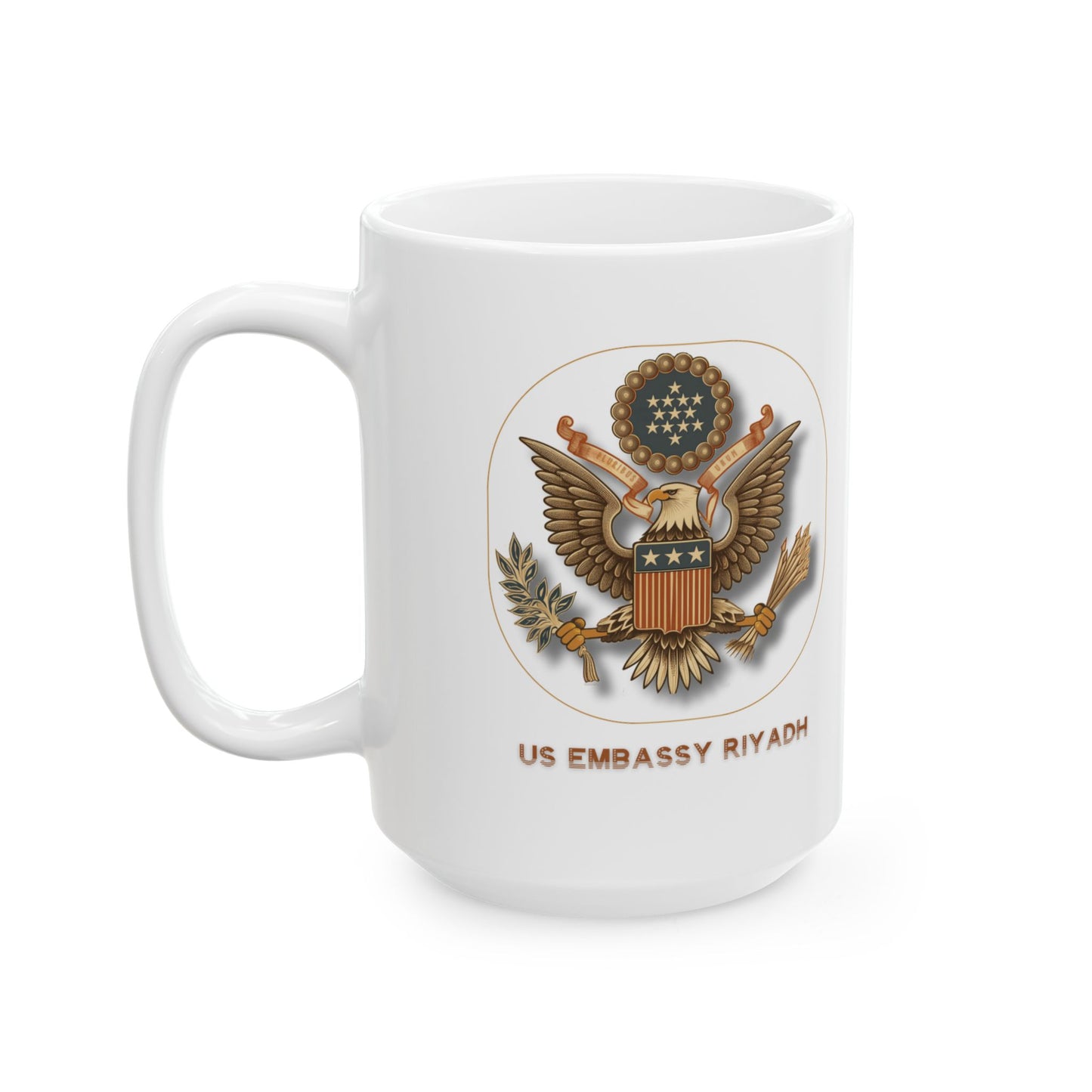 Vintage Great Seal Coffee Mug: Riyadh